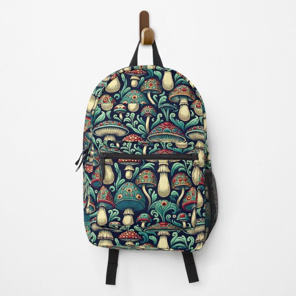 Item preview, Mushroom Wallpaper Pattern designed and sold by Travelcases.