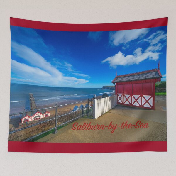 Item preview, Saltburn by the Sea Wide Angle designed and sold by Alisonchambers2.
