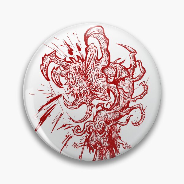 Item preview, The Plagues zombie red jaw designed and sold by UrielCalavera.