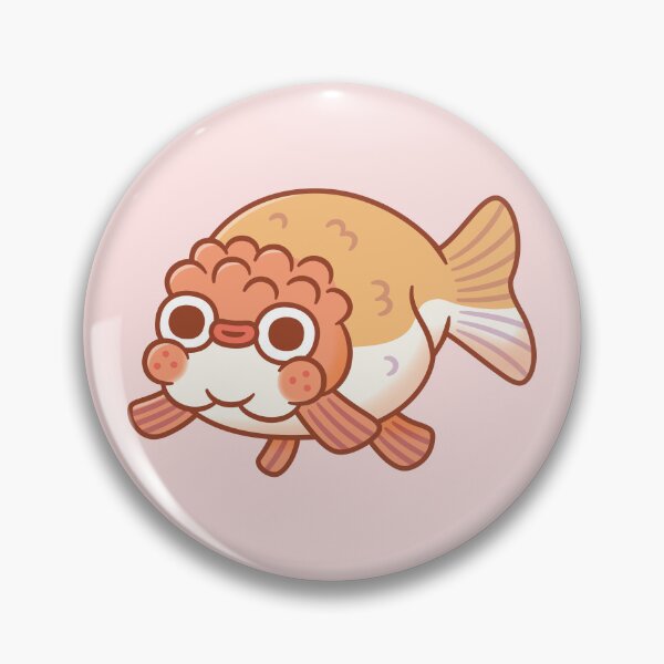 Item preview, Cute Derpy Ranchu Goldfish Doodle designed and sold by rustydoodle.