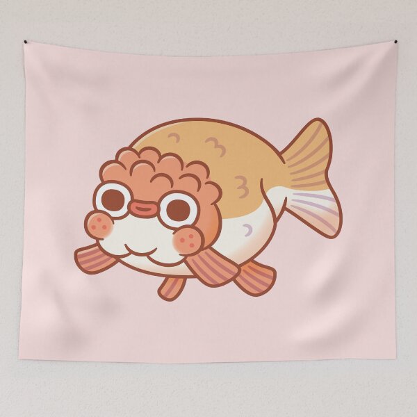 Item preview, Cute Derpy Ranchu Goldfish Doodle designed and sold by rustydoodle.