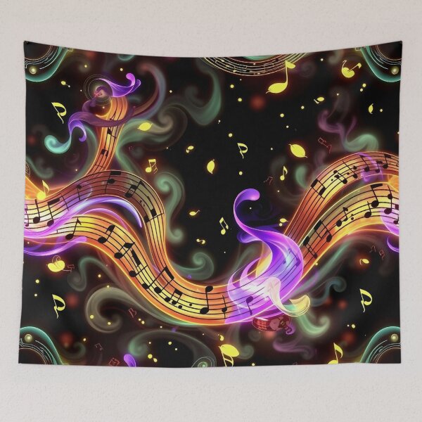 Item preview, Music pattern #35 designed and sold by Kaleidoscope Print.