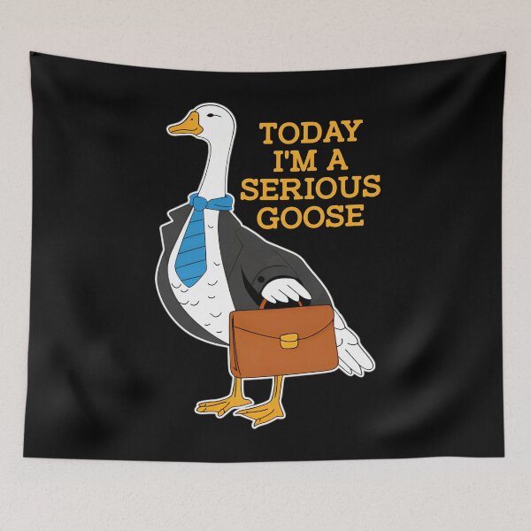 Item preview, Today I'm A Serious Goose Silly Goose designed and sold by DosihakDesigns.