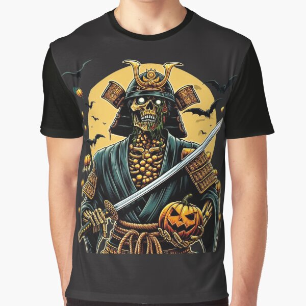 Item preview, Samurai zombies Halloween  designed and sold by DigitalArtTK.
