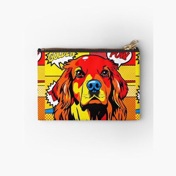 Item preview, Sun-Powered Pup Retro Golden Retriever Design designed and sold by Cute-Cuddles.