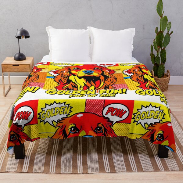 Item preview, Sun-Powered Pup Retro Golden Retriever Design designed and sold by Cute-Cuddles.
