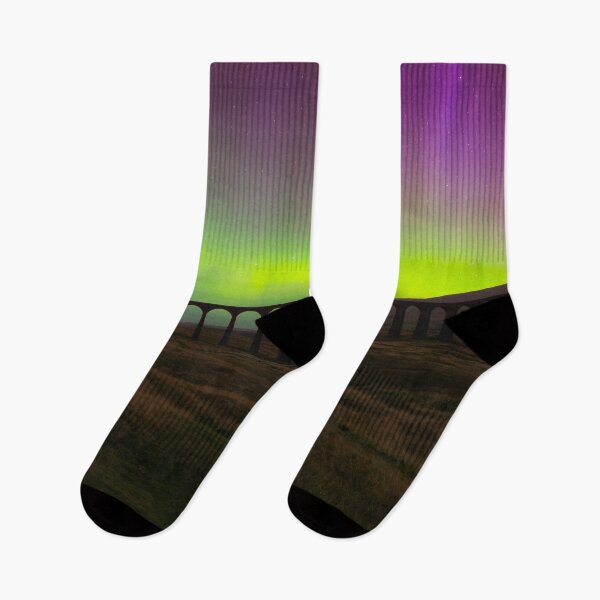 Item preview, Ribblehead Viaduct Aurora Borealis designed and sold by Alisonchambers2.
