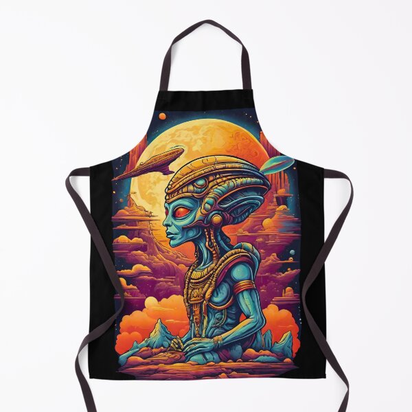 Item preview, Ancient Alien Portrait designed and sold by Marcicev-Bojan.
