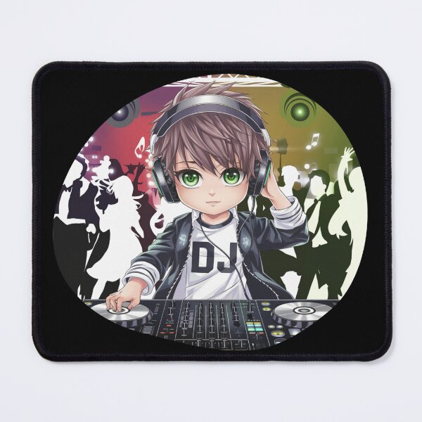 Item preview, DJ Chibi boy designed and sold by CookiesMerch.