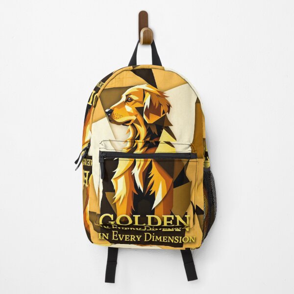 Item preview, Golden Dimensions Geometric Retriever Art designed and sold by Cute-Cuddles.