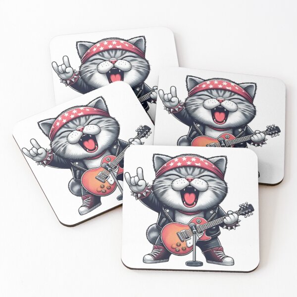 Item preview, Rockstar cat designed and sold by Rocklights.