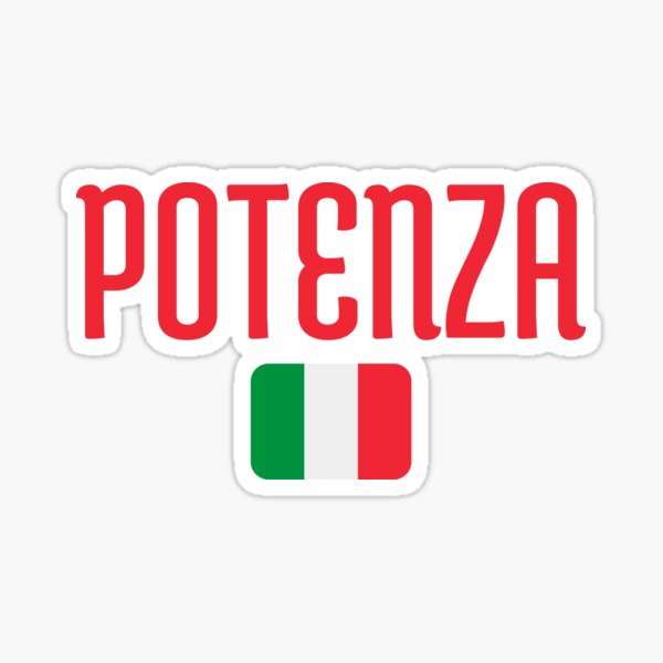 Item preview, POTENZA Italy Flag designed and sold by BjornLundstrom.