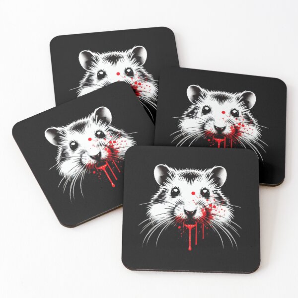 Item preview, Hamster Bloody Horror designed and sold by Me-Meme.