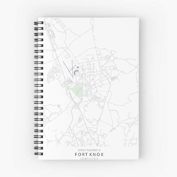 Item preview, Fort Knox Map designed and sold by SHAMPAIN-ART-CO.