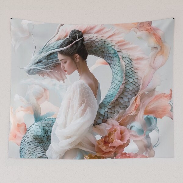 Item preview, "Elaborate Dragon Themed Fashion" designed and sold by MacroArtHub.