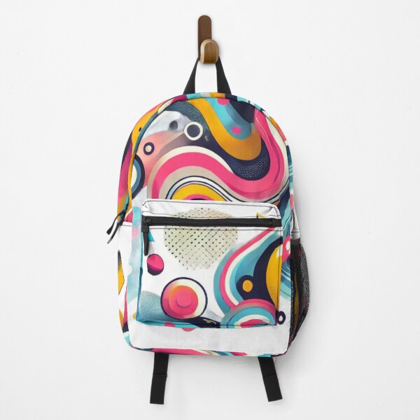 Item preview, Vibrant Waves of Abstraction: A Journey Through Colors and Shapes designed and sold by aunins7.