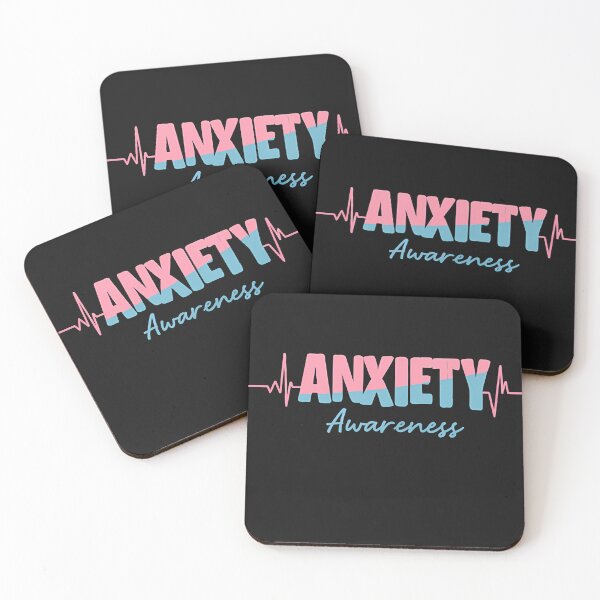 Item preview, Anxiety Awareness Heartbeat Design designed and sold by zofron.