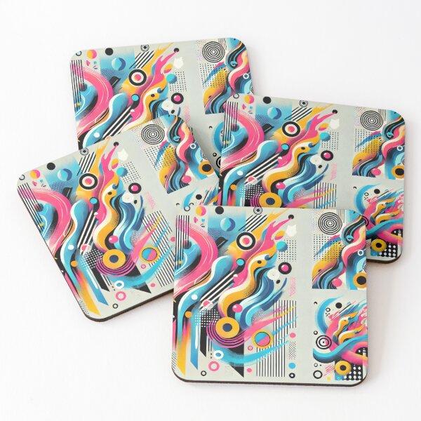 Item preview, Symphony of Color: Abstract Geometry in Motion designed and sold by aunins7.