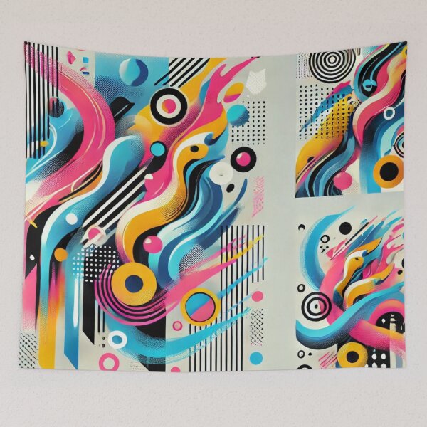 Item preview, Symphony of Color: Abstract Geometry in Motion designed and sold by aunins7.