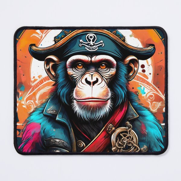 Item preview, Pirate Chimp designed and sold by Boxing Kangaroo Retail Company.
