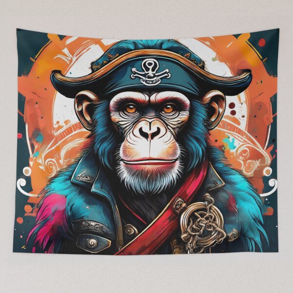 Item preview, Pirate Chimp  designed and sold by Boxing Kangaroo Retail Company.