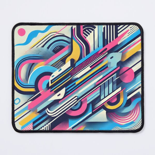 Item preview, Abstract Symphony: Lines, Curves, and Color Explosion designed and sold by aunins7.