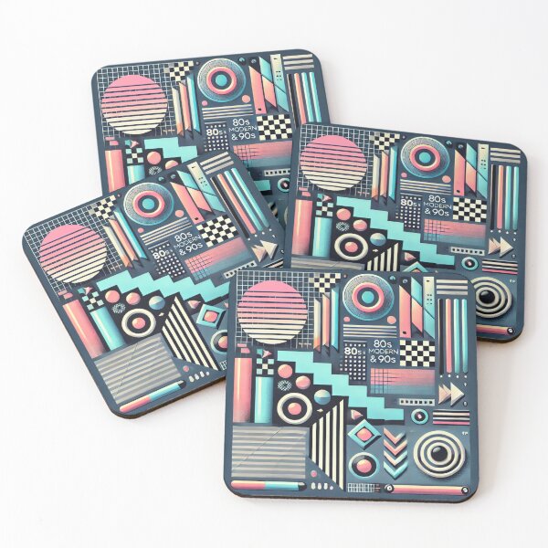 Item preview, Retro Futurism: A Modern Take on 80s and 90s Geometric Design designed and sold by aunins7.