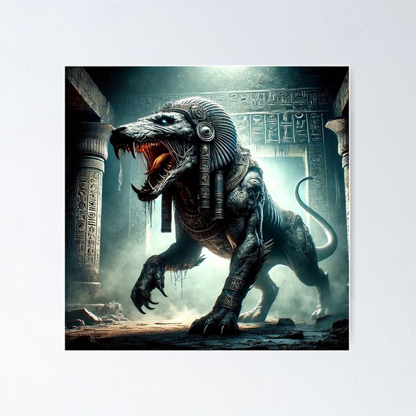 Item preview, Ammit: The Devourer of the Dead in Ancient Egypt designed and sold by aunins7.