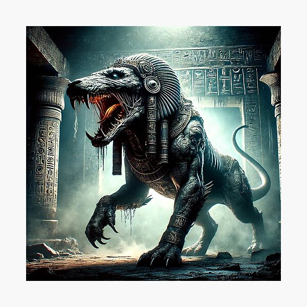 Item preview, Ammit: The Devourer of the Dead in Ancient Egypt designed and sold by aunins7.