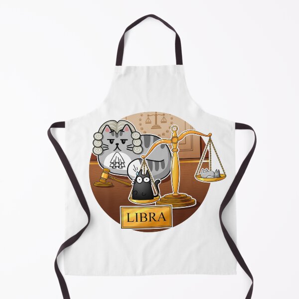 Item preview, Libra zodiac sign with cats designed and sold by Onismika.
