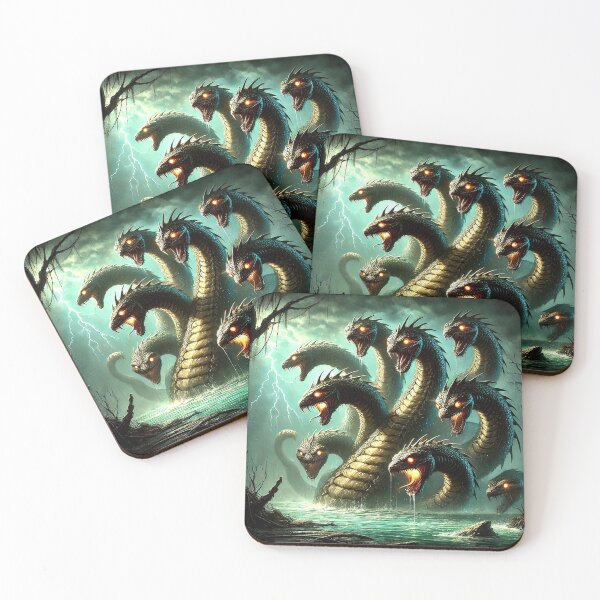 Item preview, Hydra: The Fearsome Multi-Headed Serpent of Greek Mythology designed and sold by aunins7.