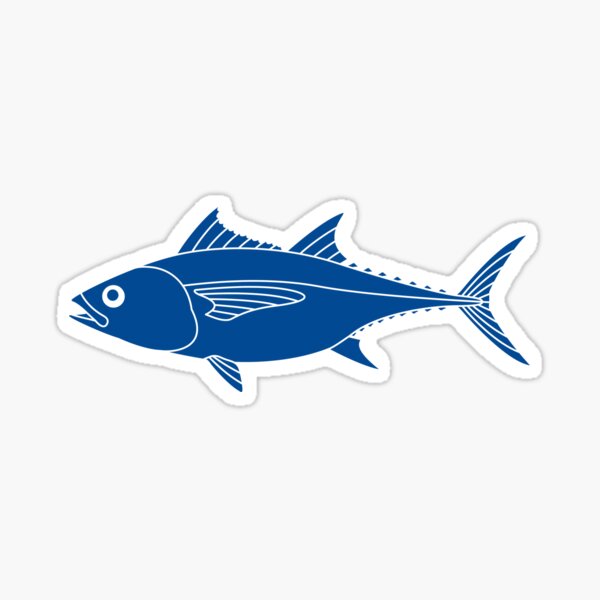 Vista previa del artículo con la obra «Bandera de captura de peces - Atún», diseñado y vendido por AndySteer.