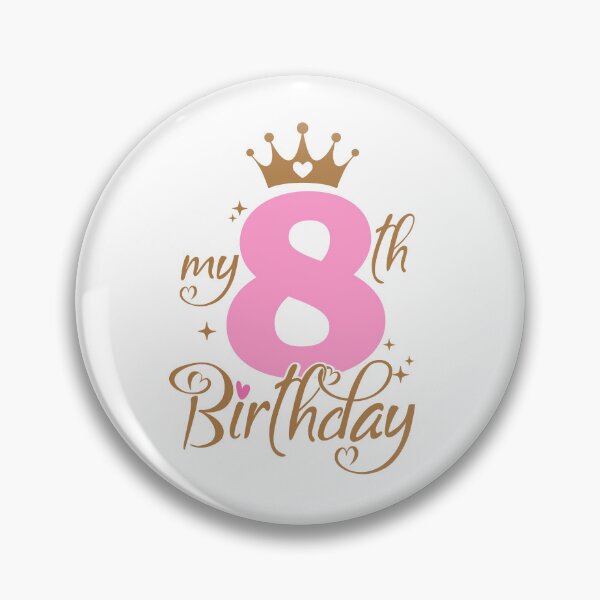 Item preview, My Eighth Birthday | For Kids designed and sold by jensbyorlando.