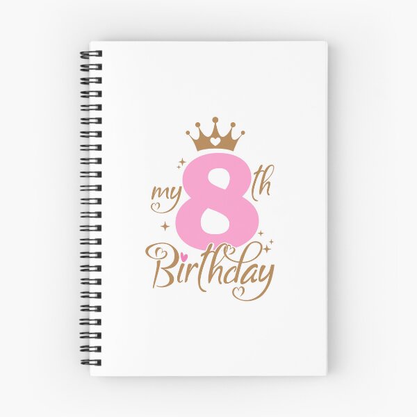 Item preview, My Eighth Birthday | For Kids designed and sold by jensbyorlando.