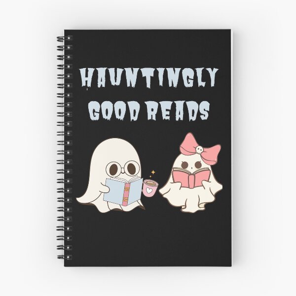 Item preview, Cozy Ghosts: Hauntingly Good Reads for Book Lovers designed and sold by CraftyrCreator.