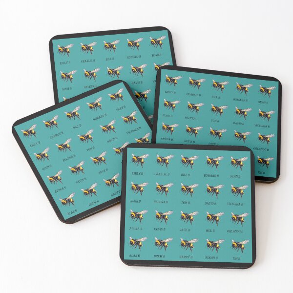 Item preview, Murmur of Bees "Ricky Board" (Teal) designed and sold by I'm Doodling Now.