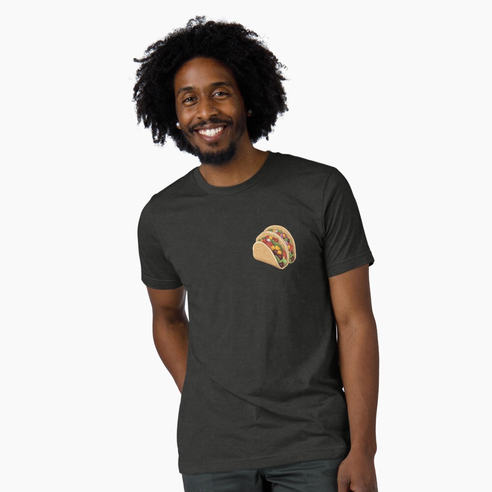 Yummy Taco Fiesta! Delicious Tacos Tri-Blend T-Shirt