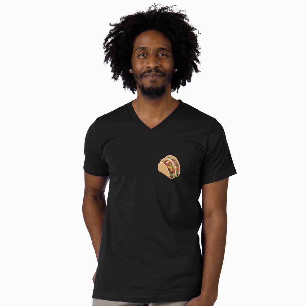 Yummy Taco Fiesta! Delicious Tacos V-Neck T-Shirt