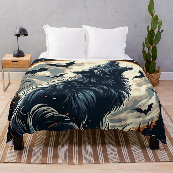 Item preview, Mystical Midnight Wolf Howl designed and sold by JavisSRDesign.