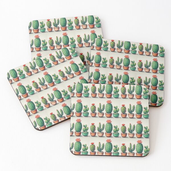 Item preview, Desert Dreams: Vibrant Cacti Collection designed and sold by CharlieMakes.