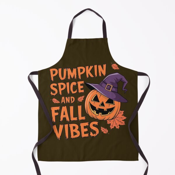 Item preview, Pumpkin Spice and Fall Vibes with Jack O' Lantern & Witch Hat designed and sold by pnidesign.