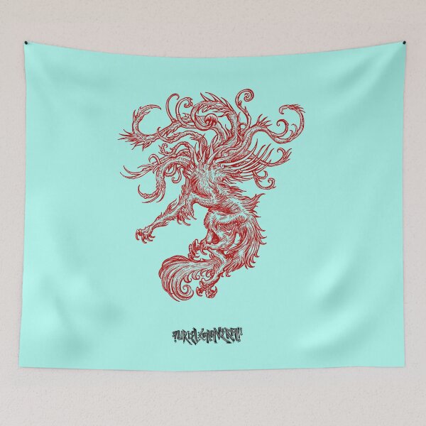 Item preview, The Plagues wolf RE red designed and sold by UrielCalavera.