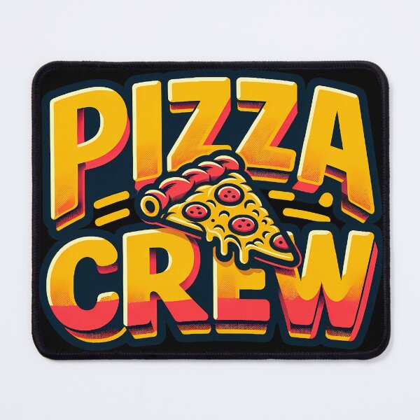 Item preview, Funny Pizza Crew, Pizza Lover Retro Style designed and sold by Logiamerch.
