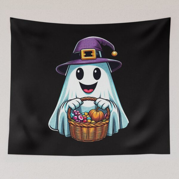 Item preview, “Thanksgiving Treats from a Friendly Ghost” designed and sold by ElenaHrubes.