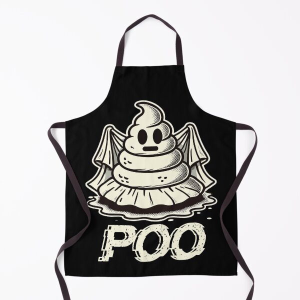 Item preview, Funny Poop Poop Ghost Poo Instead Of Boo designed and sold by LuminOrb.