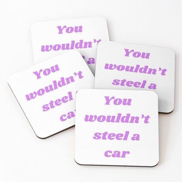 Item preview, You Wouldn't Steel A Car designed and sold by FunnyThings1.
