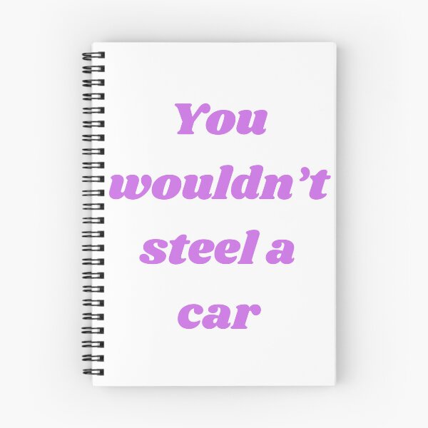 Item preview, You Wouldn't Steel A Car designed and sold by FunnyThings1.