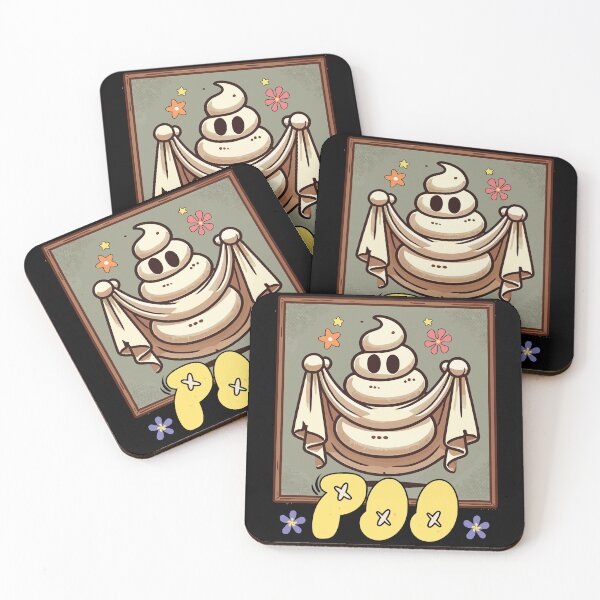 Item preview, Funny Poop Poop Ghost Poo Instead Of Boo designed and sold by LuminOrb.