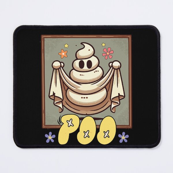Item preview, Funny Poop Poop Ghost Poo Instead Of Boo designed and sold by LuminOrb.