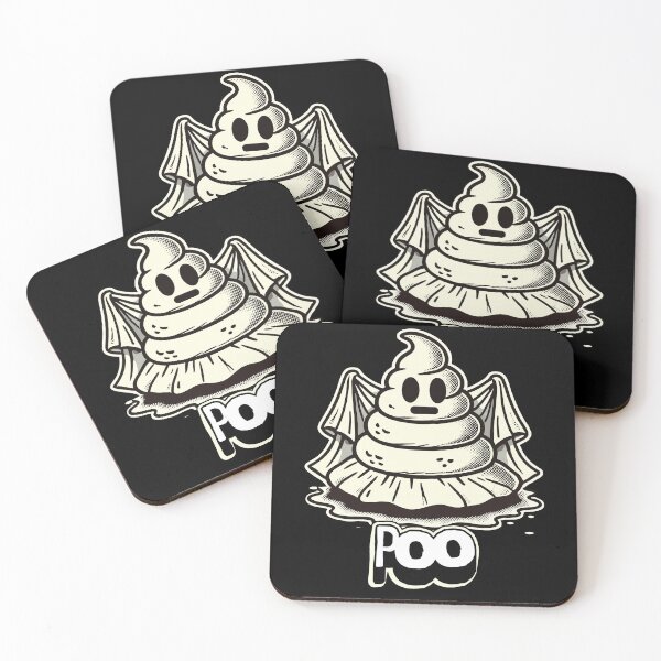 Item preview, Funny Poop Pile Ghost Humorous Poop designed and sold by LuminOrb.